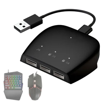 Adapter myszy Na PS3/PS4/switch/XBOXONE/XBOX360 Mysz Klawiatura Konwerter Przewodowa Uchwyt Konwertera Ekonomiczny